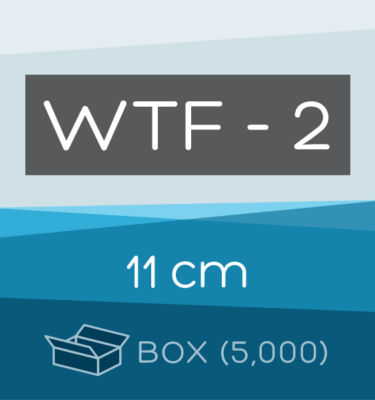 Box of 5,000 | 11 cm WTF-2 Folded Filter Papers for Qualitative Analysis