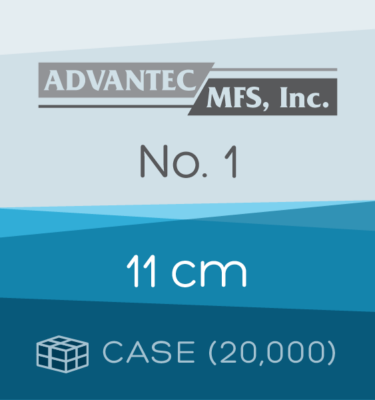 11 cm ADVANTEC No. 1 (Case)
