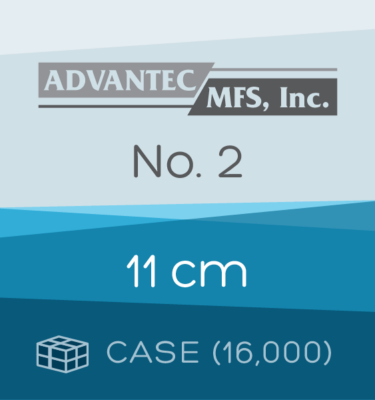 11 cm ADVANTEC No. 2 (Case)