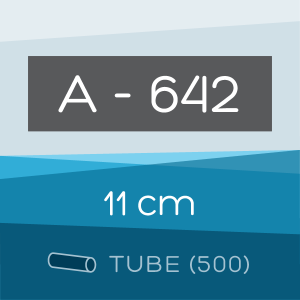 Tube of 500 | 11 cm Ahlstrom 642 Folded Filter Papers for Qualitative Analysis