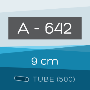 Tube of 500 | 9 cm Ahlstrom 642 Folded Filter Papers for Qualitative Analysis