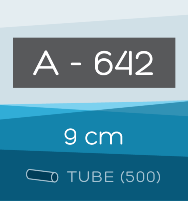 Tube of 500 | 9 cm Ahlstrom 642 Folded Filter Papers for Qualitative Analysis